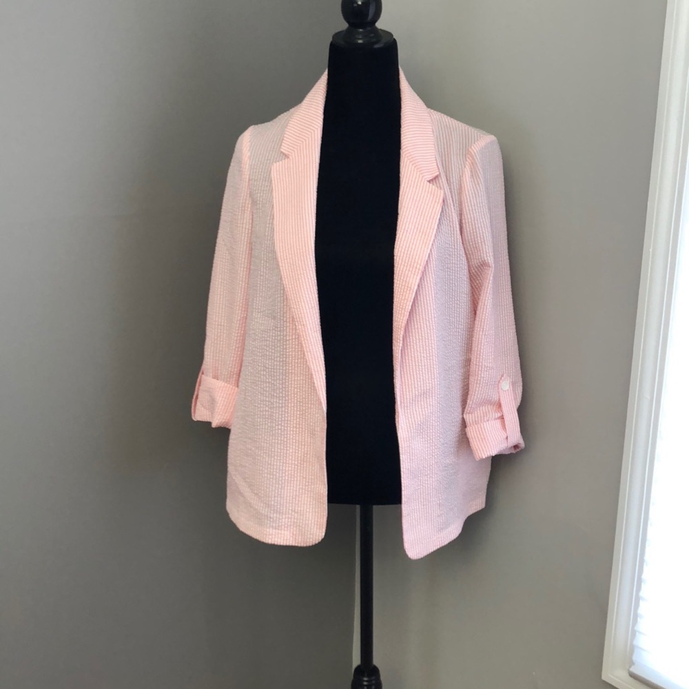 Striped Blazer